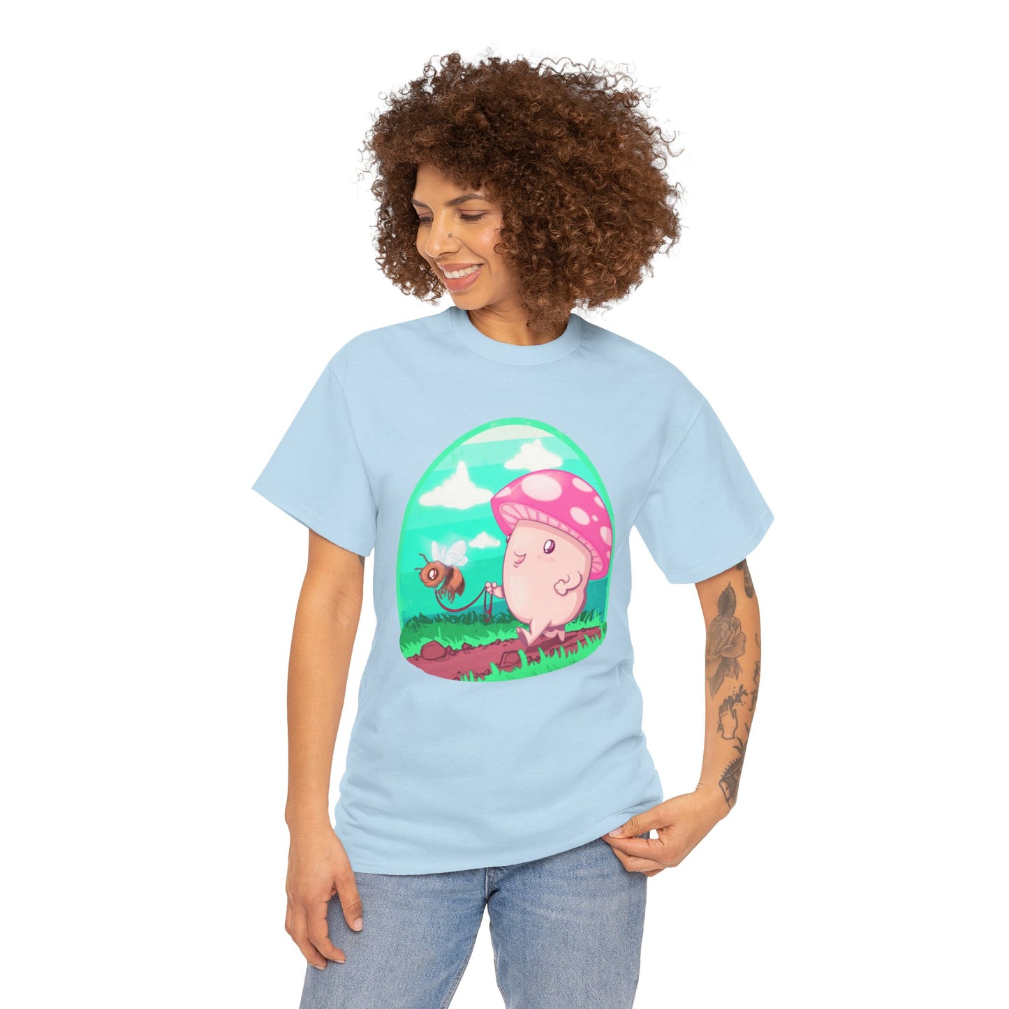 Bee Walk Unisex Heavy Cotton Tee