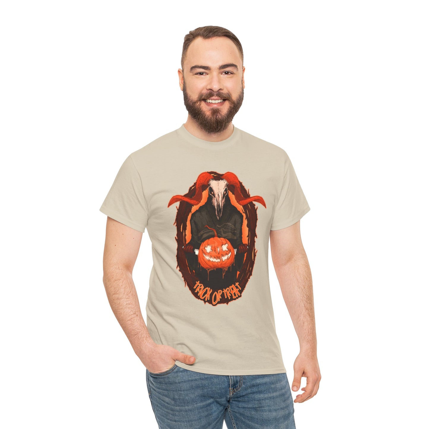Trick Or Treat Unisex Heavy Cotton Tee