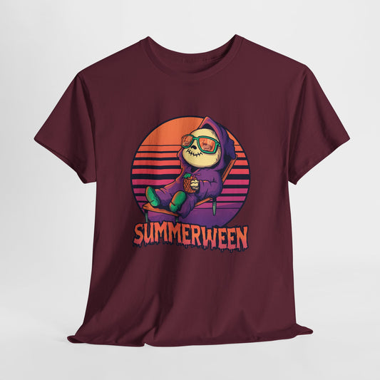 Summerween Reaper Unisex Heavy Cotton Tee