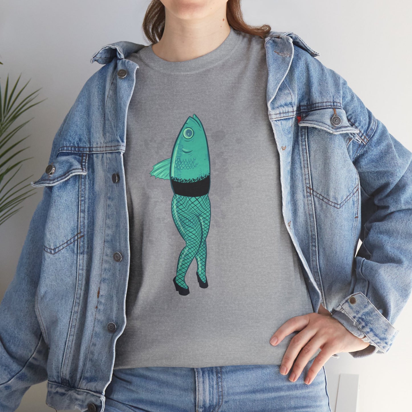 Fishnets Unisex Heavy Cotton Tee