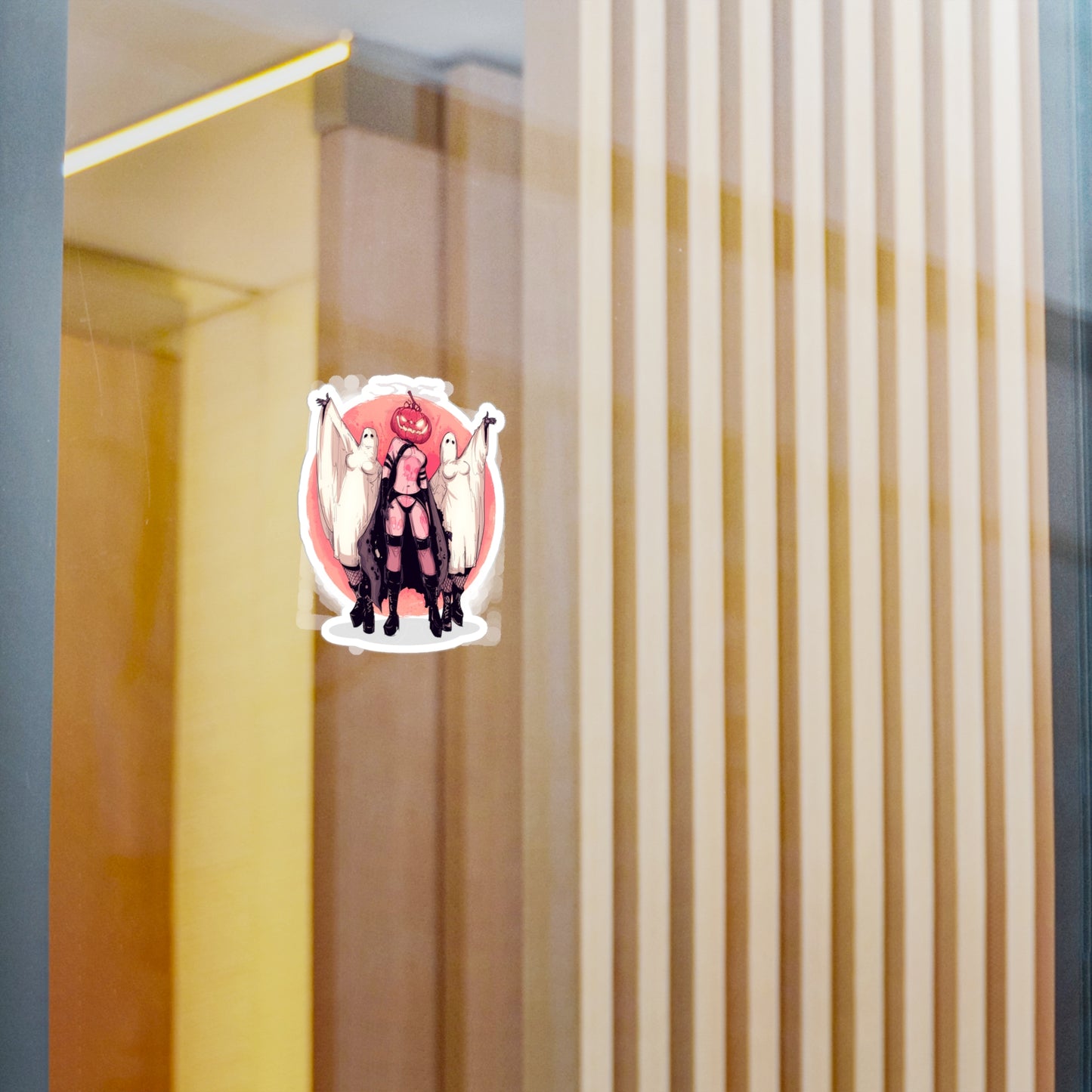 Return Of The Pumpkin Queen Kiss-Cut Vinyl Decal