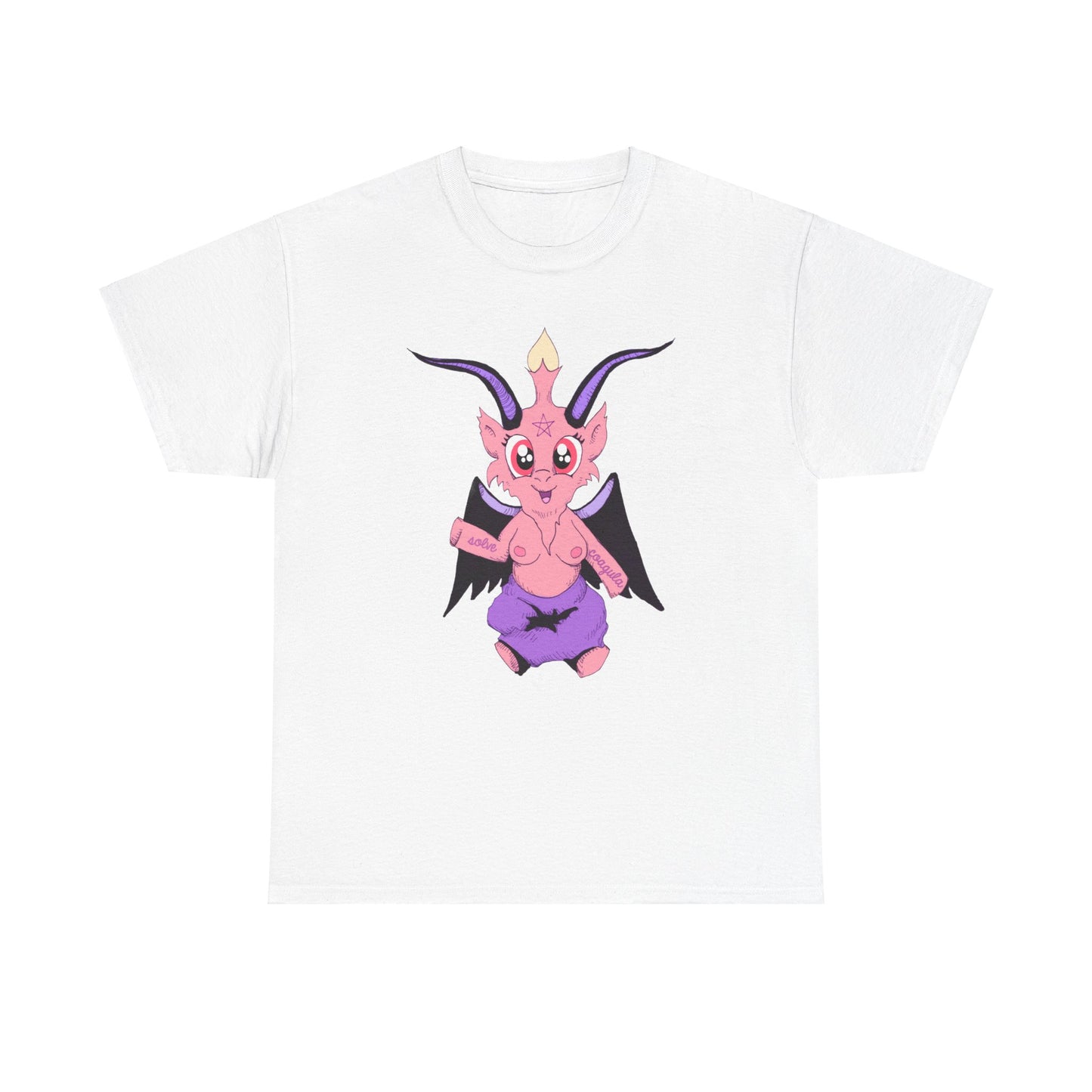 Little Baphomet Unisex Heavy Cotton Tee