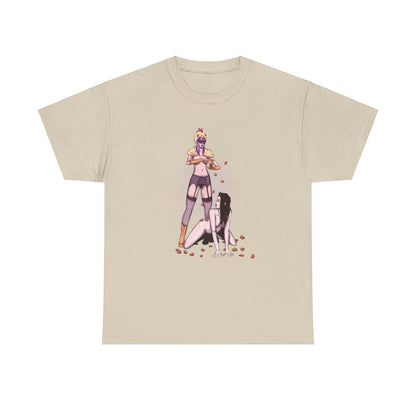 Chicken Nugget Rain Unisex Heavy Cotton Tee
