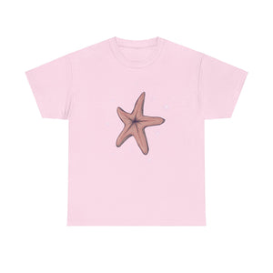 Chocolate Starfish Unisex Heavy Cotton Tee