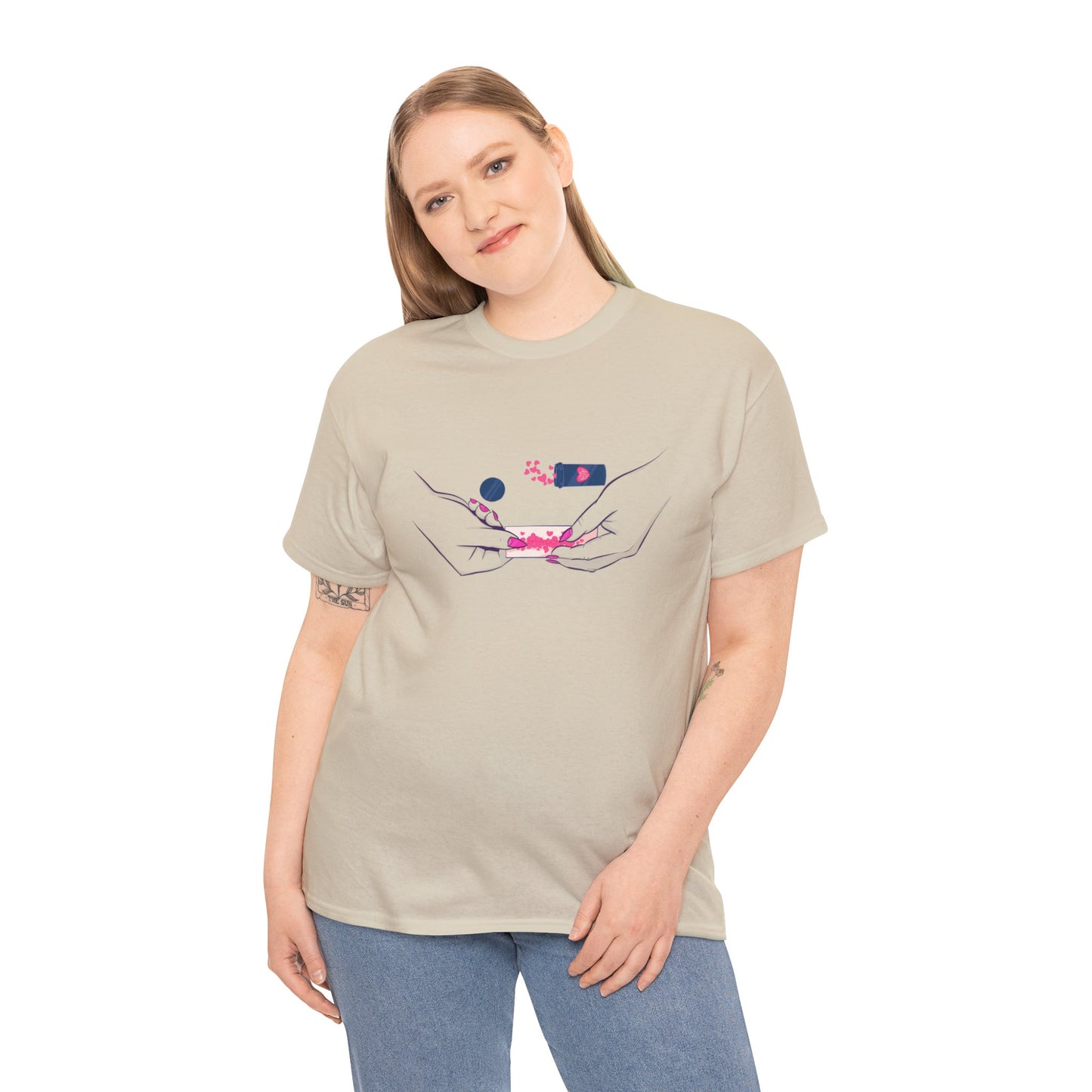 Love Addict II Unisex Heavy Cotton Tee