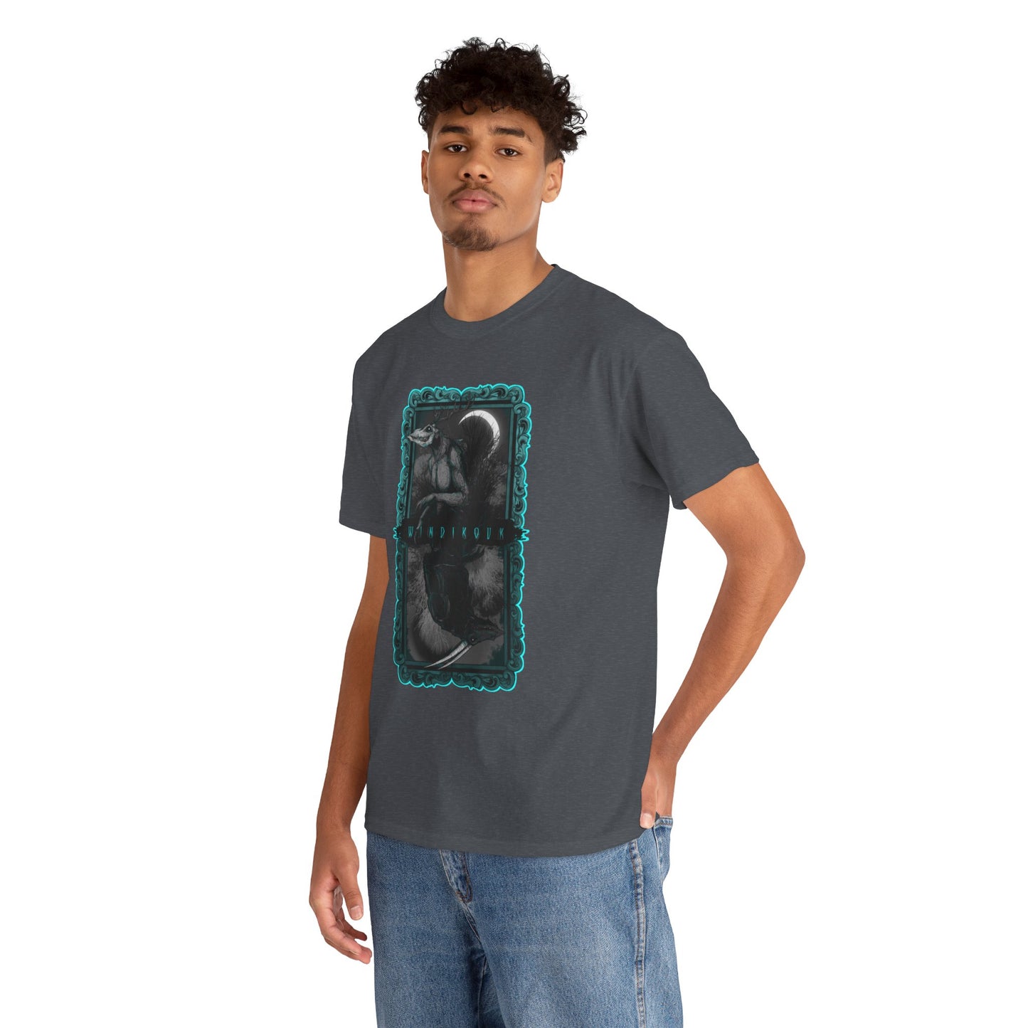 As Above So Below Wendigo Unisex Heavy Cotton Tee