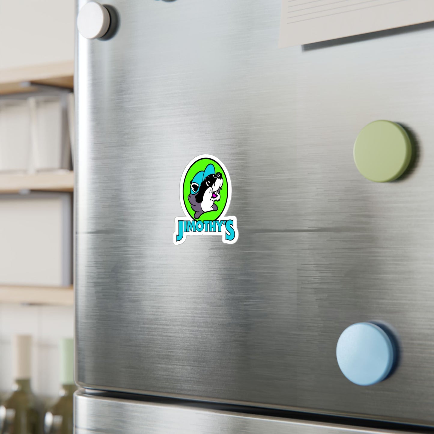 Jimothy's Trash Station Kiss-Cut Vinyl Decal