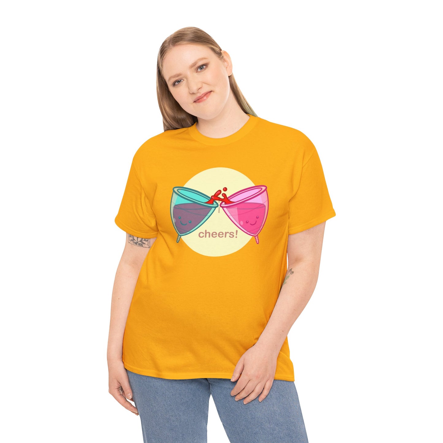 Cheers Unisex Heavy Cotton Tee