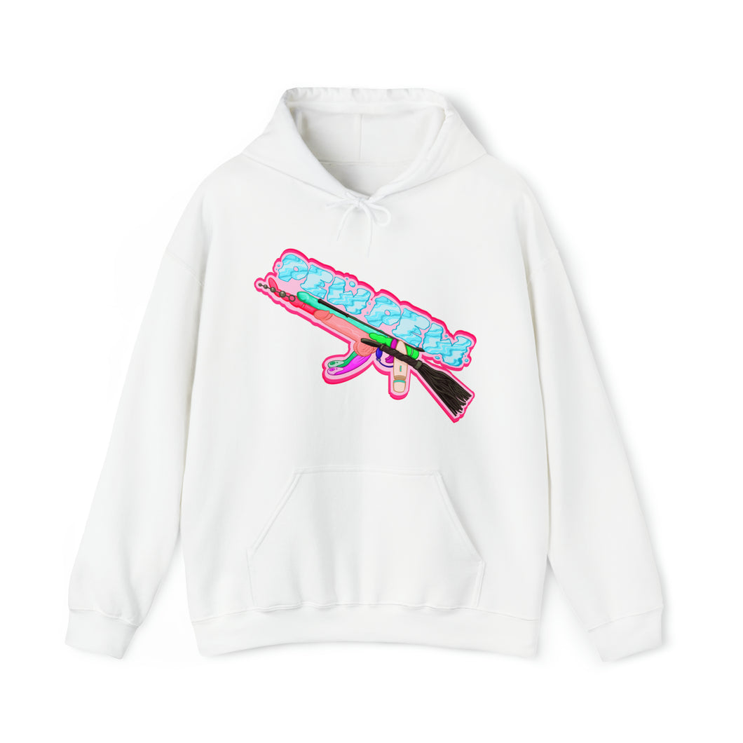 Toy Gun Unisex Heavy Blend Hooded Sweatshirt