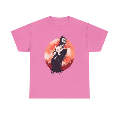 Cat Person Unisex Heavy Cotton Tee
