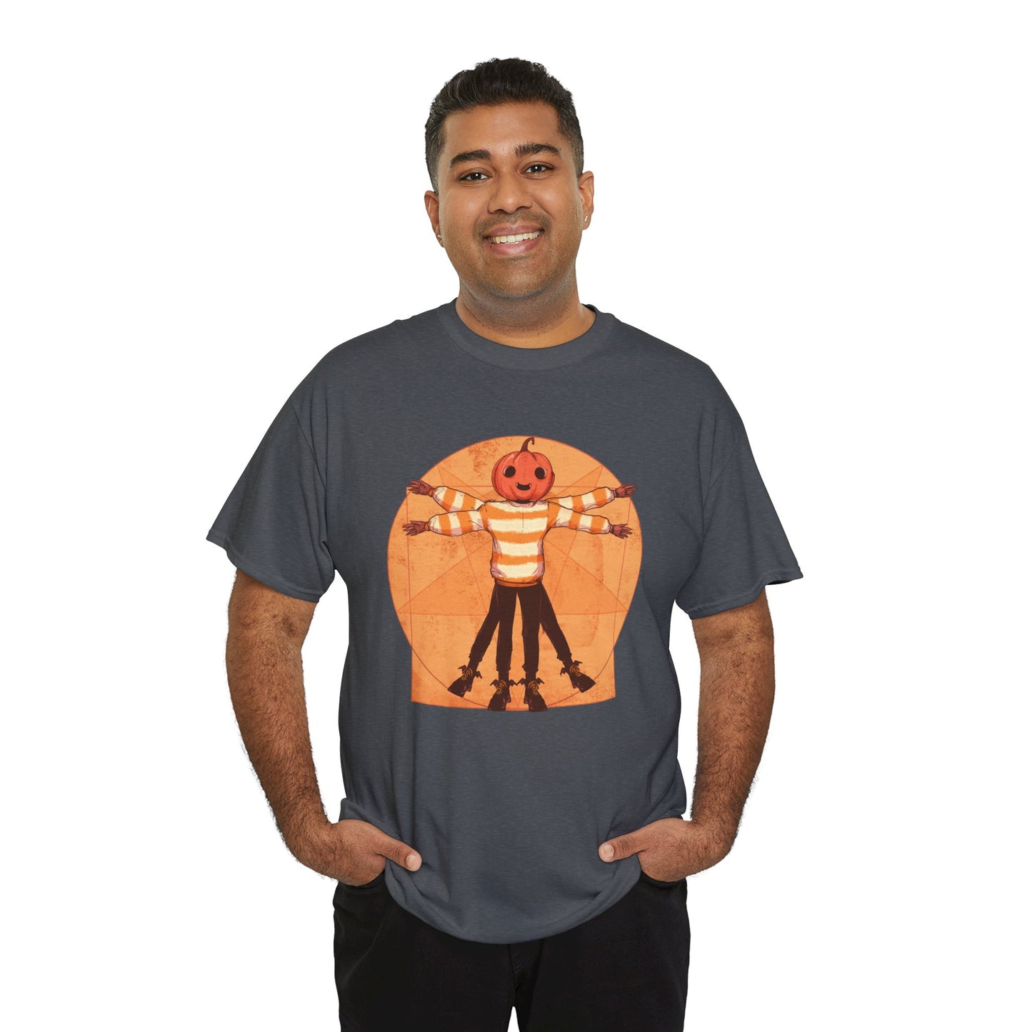 Vitruvian Halloween Unisex Heavy Cotton Tee