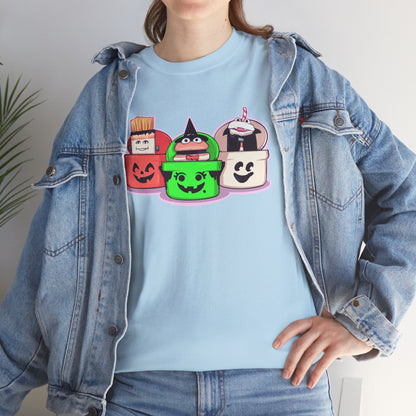 Spooky Fast Food Unisex Heavy Cotton Tee