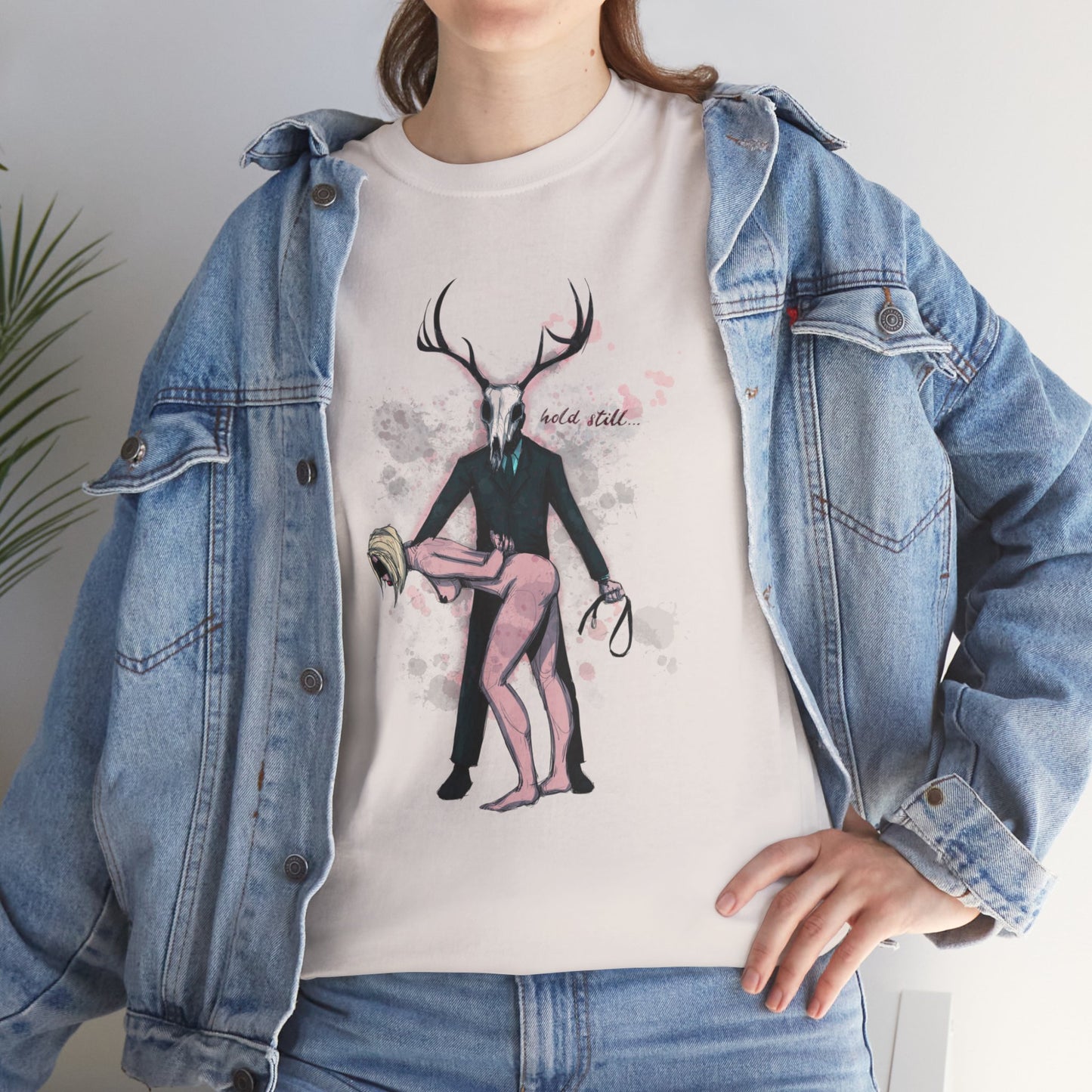 Deer Daddy Series 3: Hold Still Unisex Heavy Cotton Tee