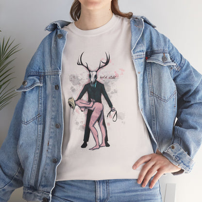 Deer Daddy Series 3: Hold Still Unisex Heavy Cotton Tee