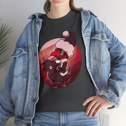 Plague Doctor Santa Unisex Heavy Cotton Tee