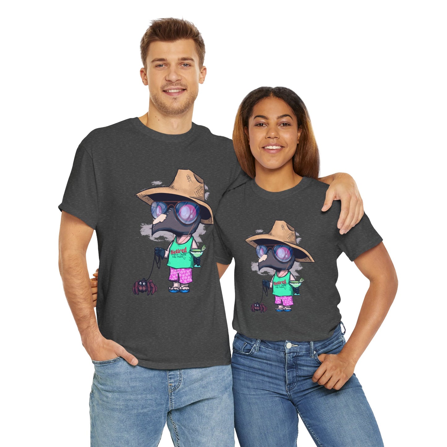 Plague Vacation Unisex Heavy Cotton Tee