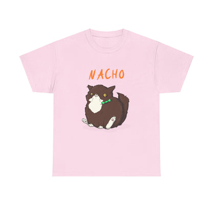 Nacho The Cat Unisex Heavy Cotton Tee