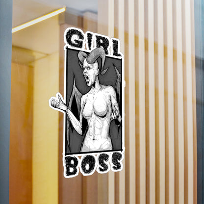 Girl Boss Kiss-Cut Vinyl Decal
