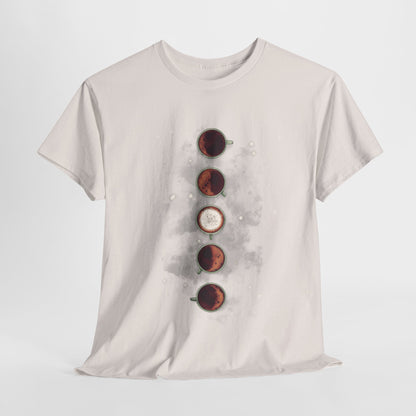 Lunar Coffee Unisex Heavy Cotton Tee