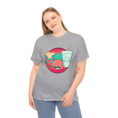 Spooky Fast Food Unisex Heavy Cotton Tee