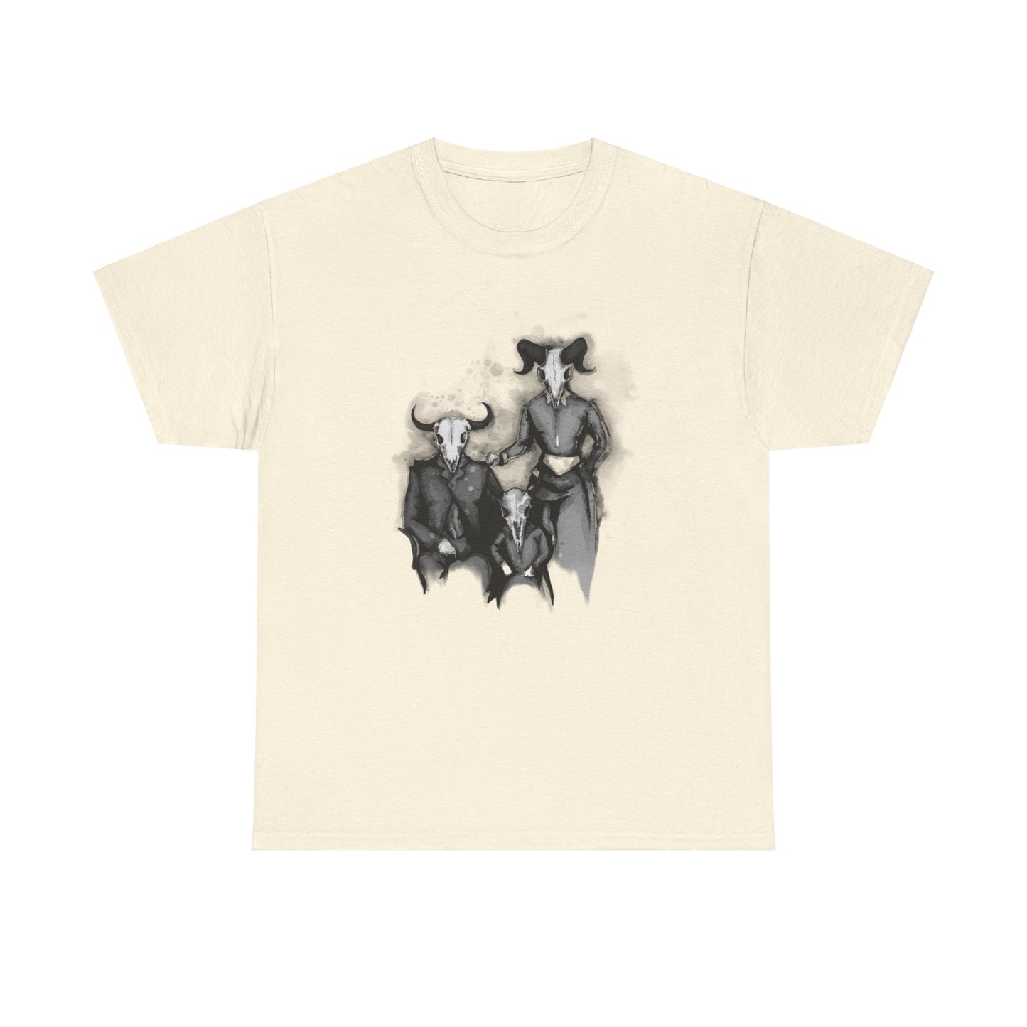 Family Portrait Unisex Heavy Cotton Tee
