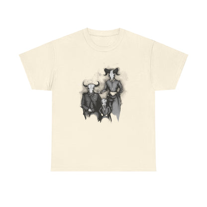 Family Portrait Unisex Heavy Cotton Tee