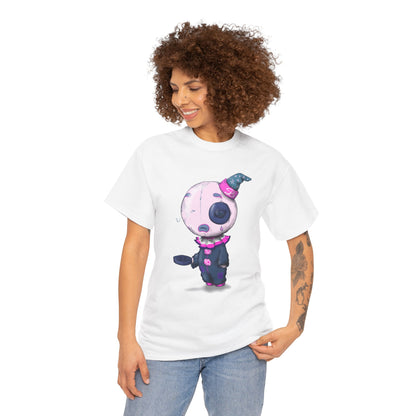 Buttons The Clown Unisex Heavy Cotton Tee
