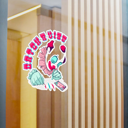 Catch A Vibe Kiss-Cut Vinyl Decal