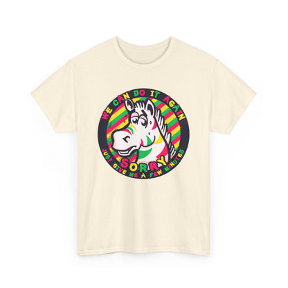 Premature Zebra Unisex Heavy Cotton Tee