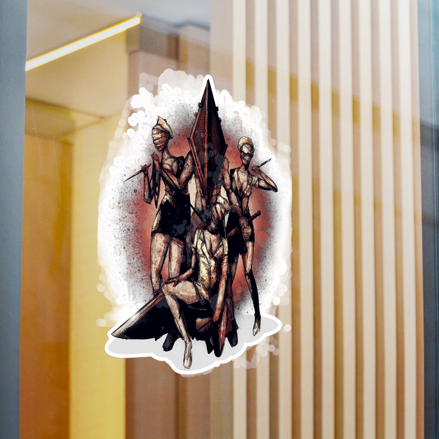 Homecoming Kiss-Cut Vinyl Decal