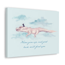 Never Give Up Canvas Gallery Wrapped Art Print