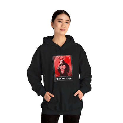 Wendigo Tarot Unisex Heavy Blend Hooded Sweatshirt