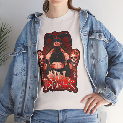 Girl Dinner Unisex Heavy Cotton Tee