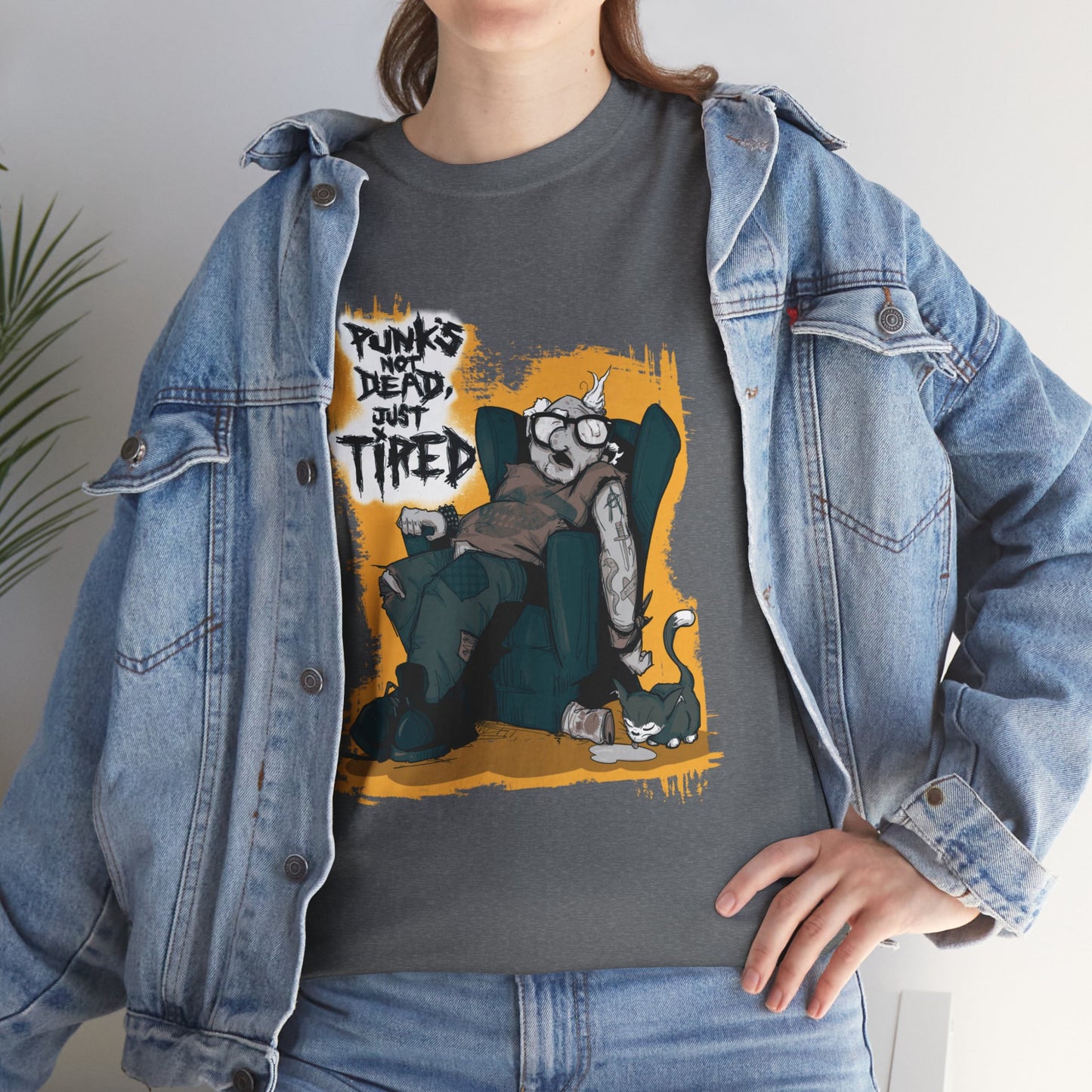 Old Punk Unisex Heavy Cotton Tee