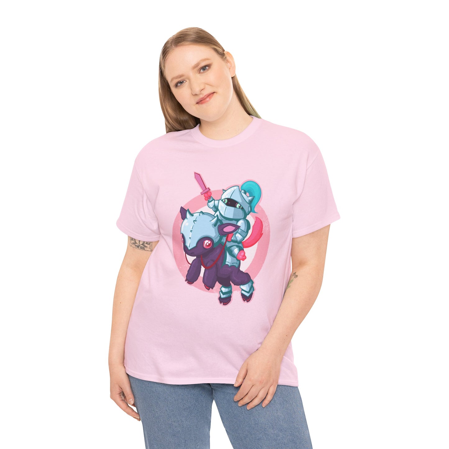 Knight In Shining Armor Unisex Heavy Cotton Tee