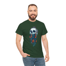 Elemental Skull Ocean Unisex Heavy Cotton Tee