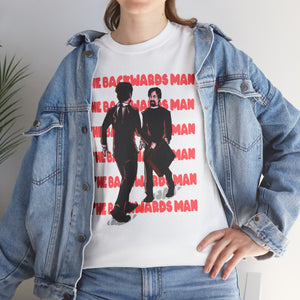 The Backwards Man Unisex Heavy Cotton Tee