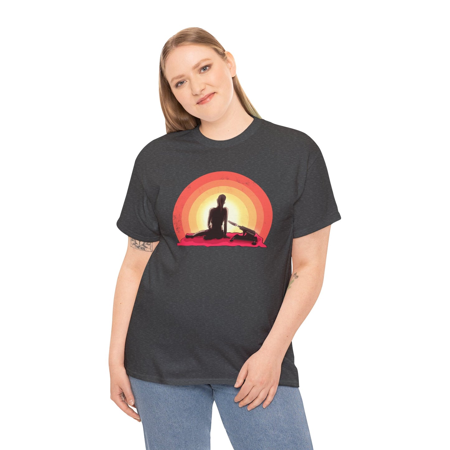 Sunset Unisex Heavy Cotton Tee