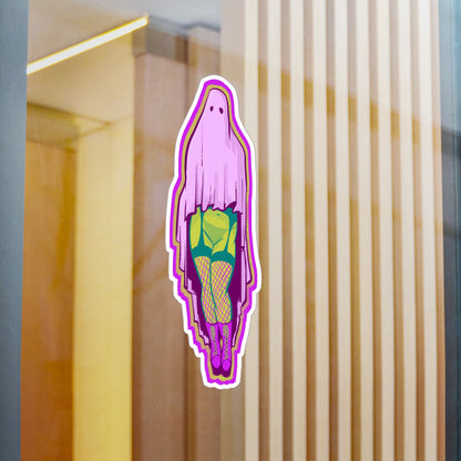 Sexy Ghost Kiss-Cut Vinyl Decal
