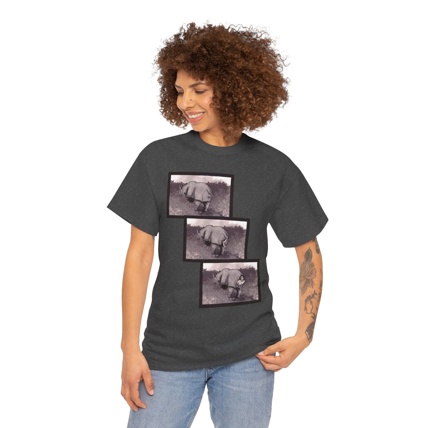 When Nature Calls Unisex Heavy Cotton Tee