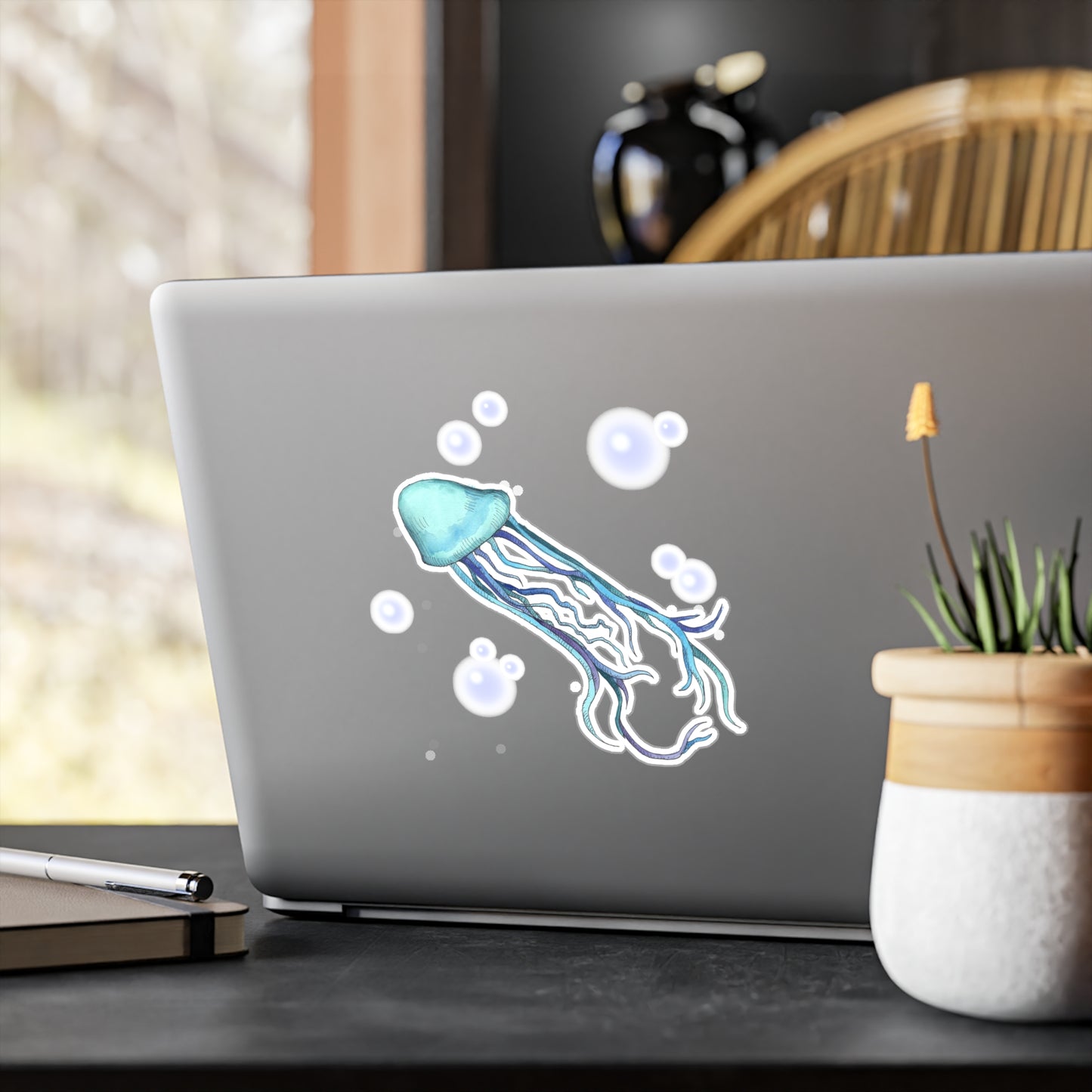 KY Jellyfish Kiss-Cut Vinyl Decal