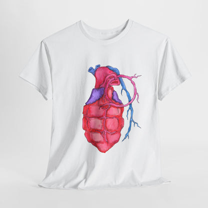 Heart Grenade Unisex Heavy Cotton Tee