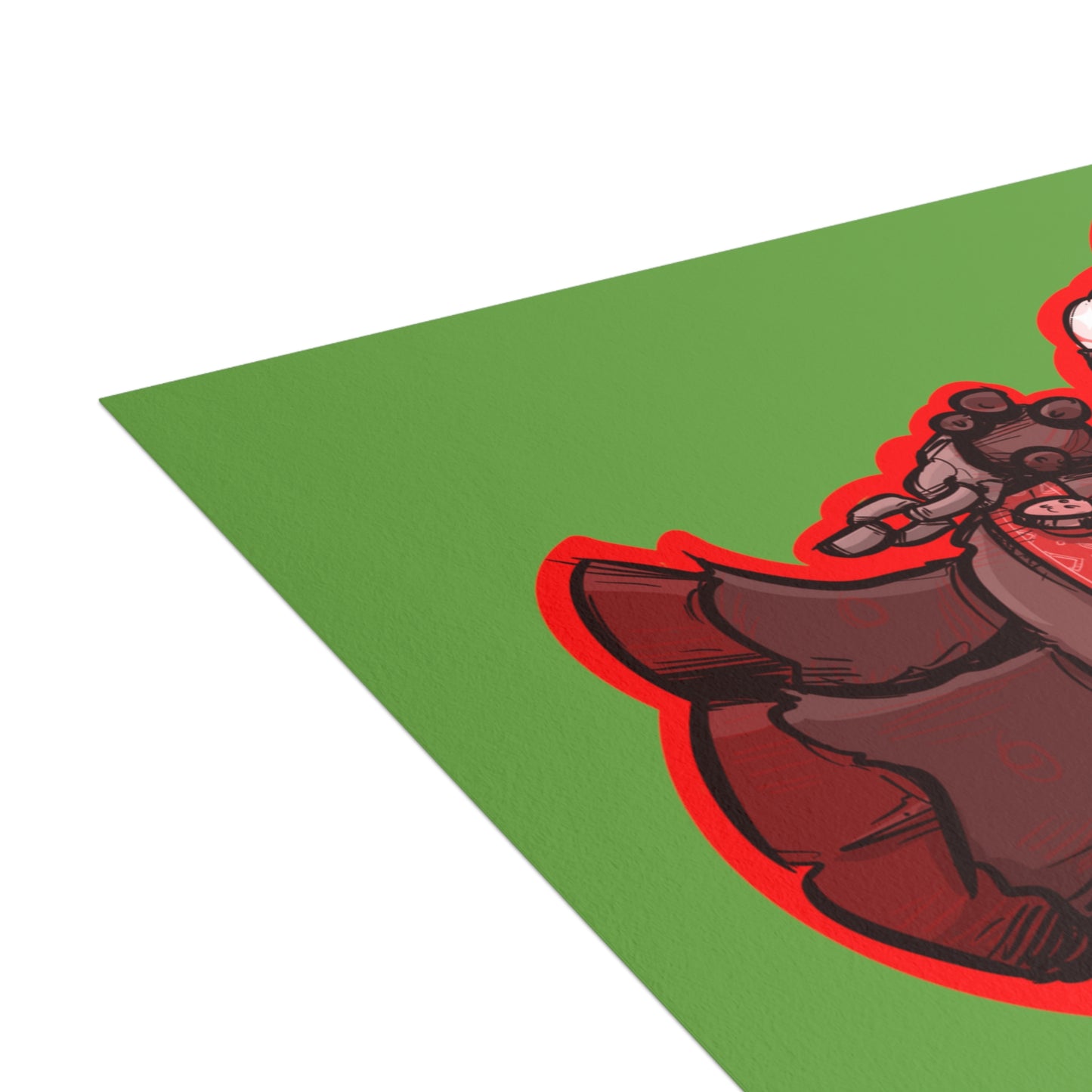 Plushie Krampus Greeting Card Bundles (10, 30, 50 pcs)