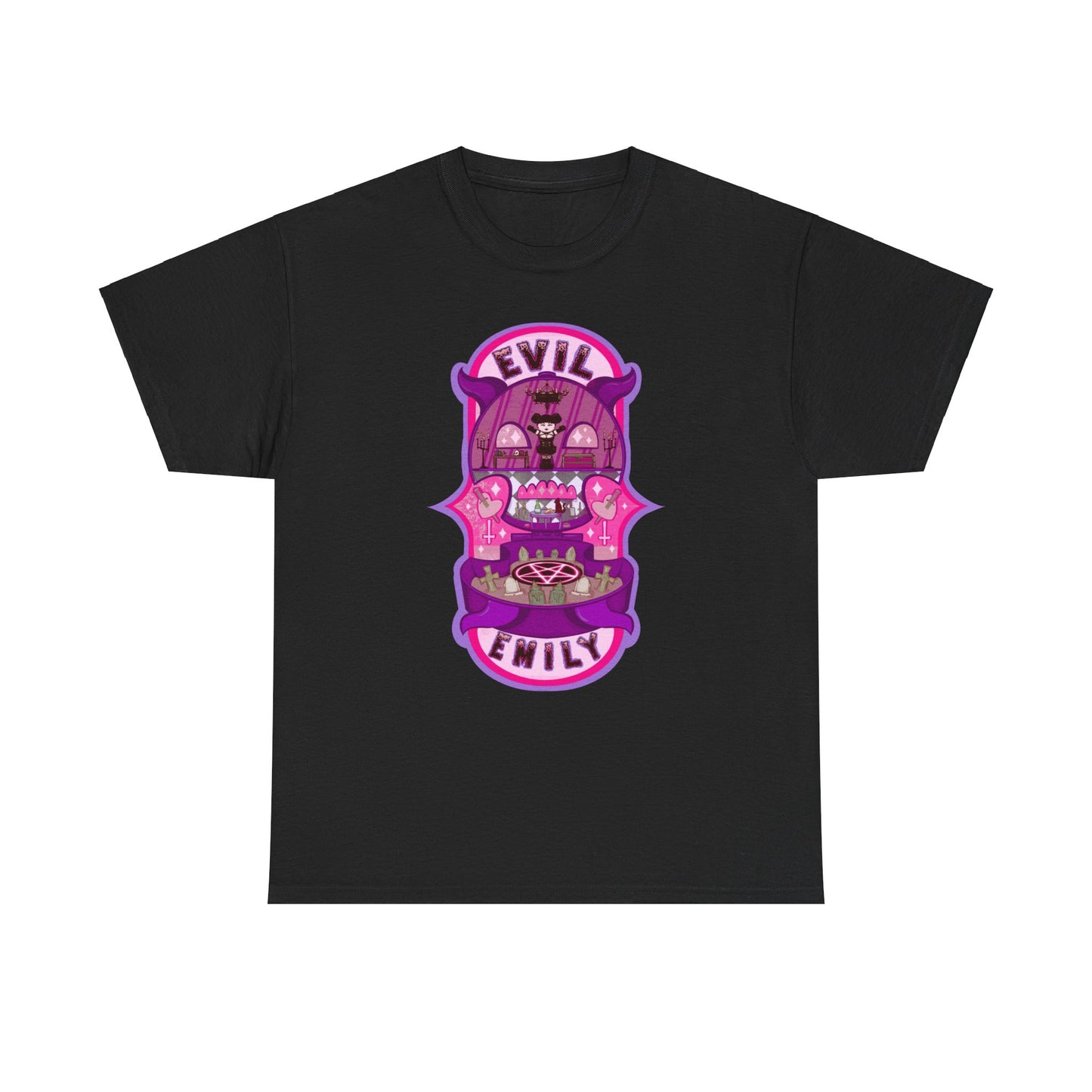 Evil Emily Unisex Heavy Cotton Tee