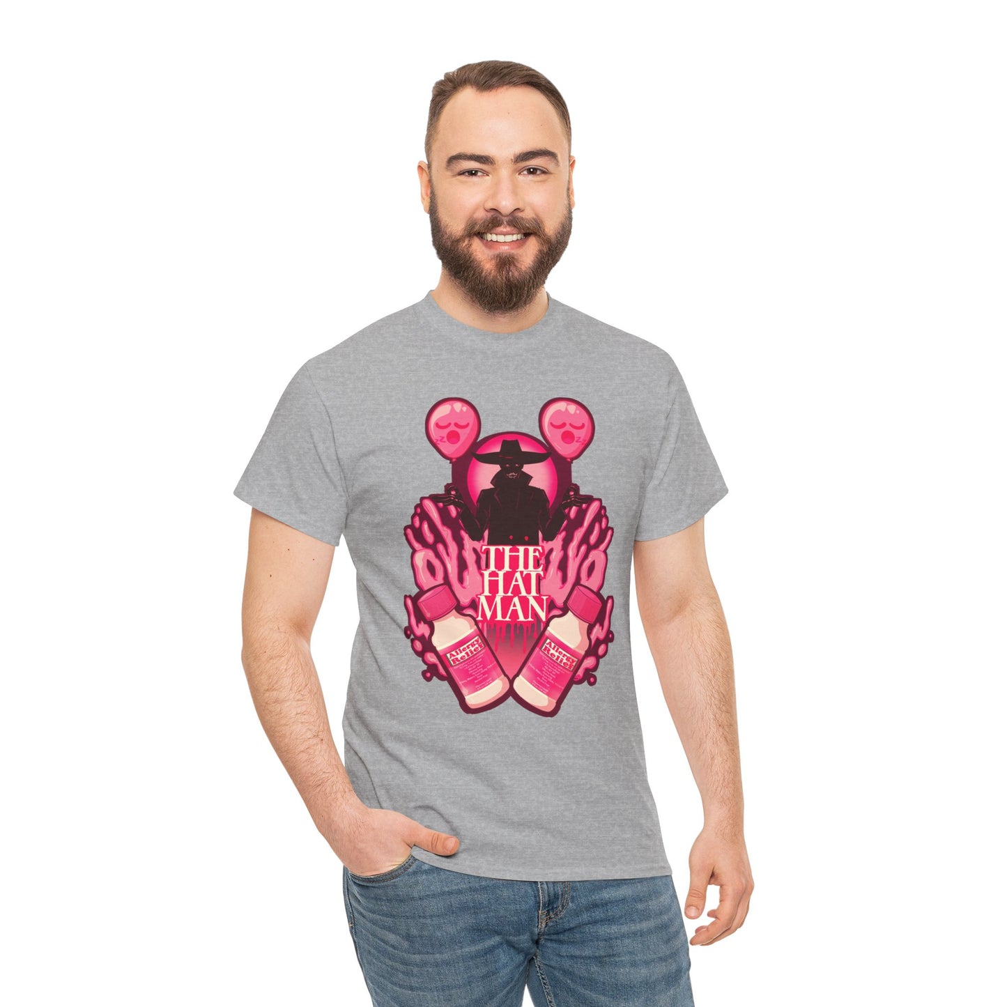 The Hat Man Unisex Heavy Cotton Tee