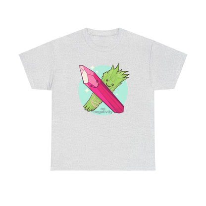 No Negativity Unisex Heavy Cotton Tee