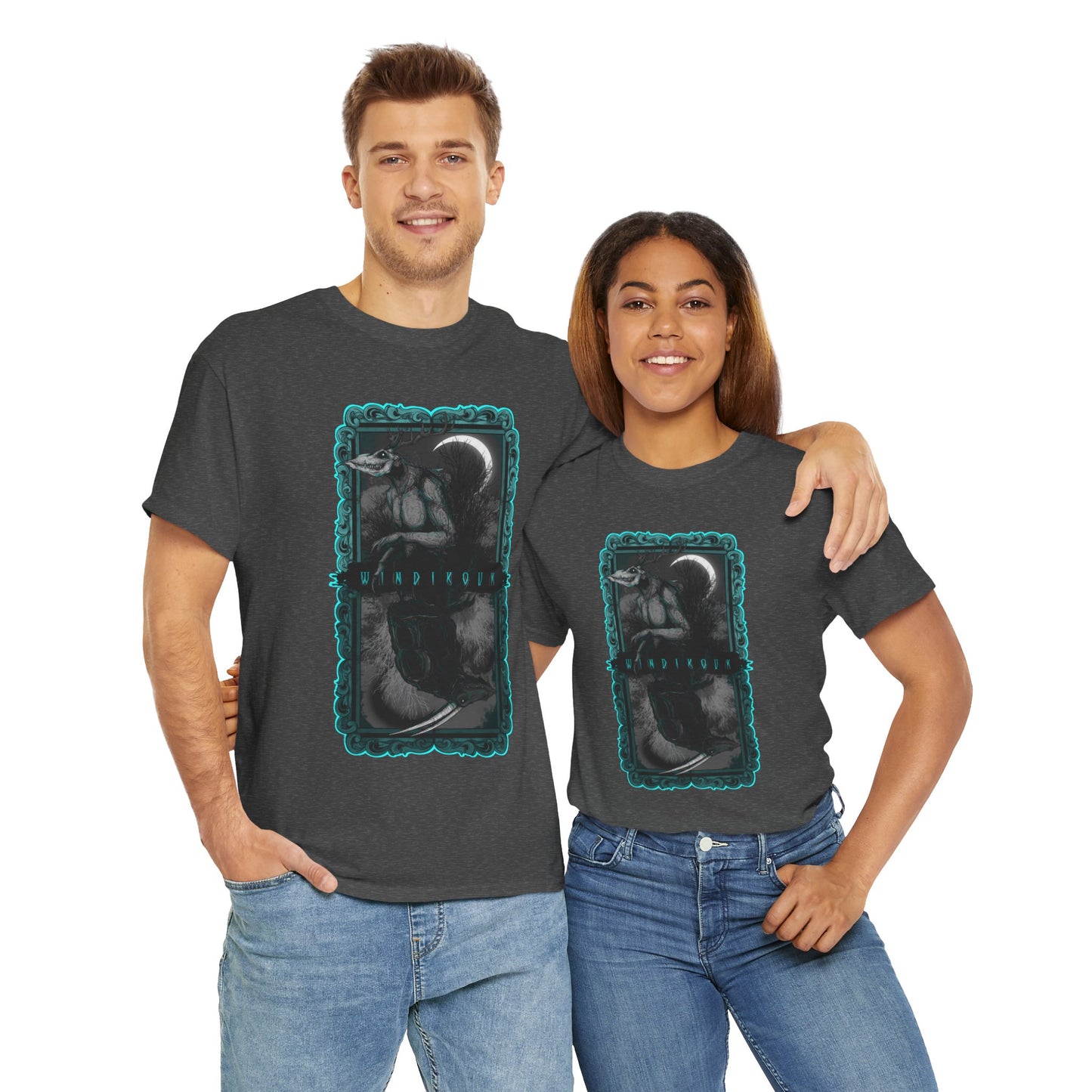 As Above So Below Wendigo Unisex Heavy Cotton Tee