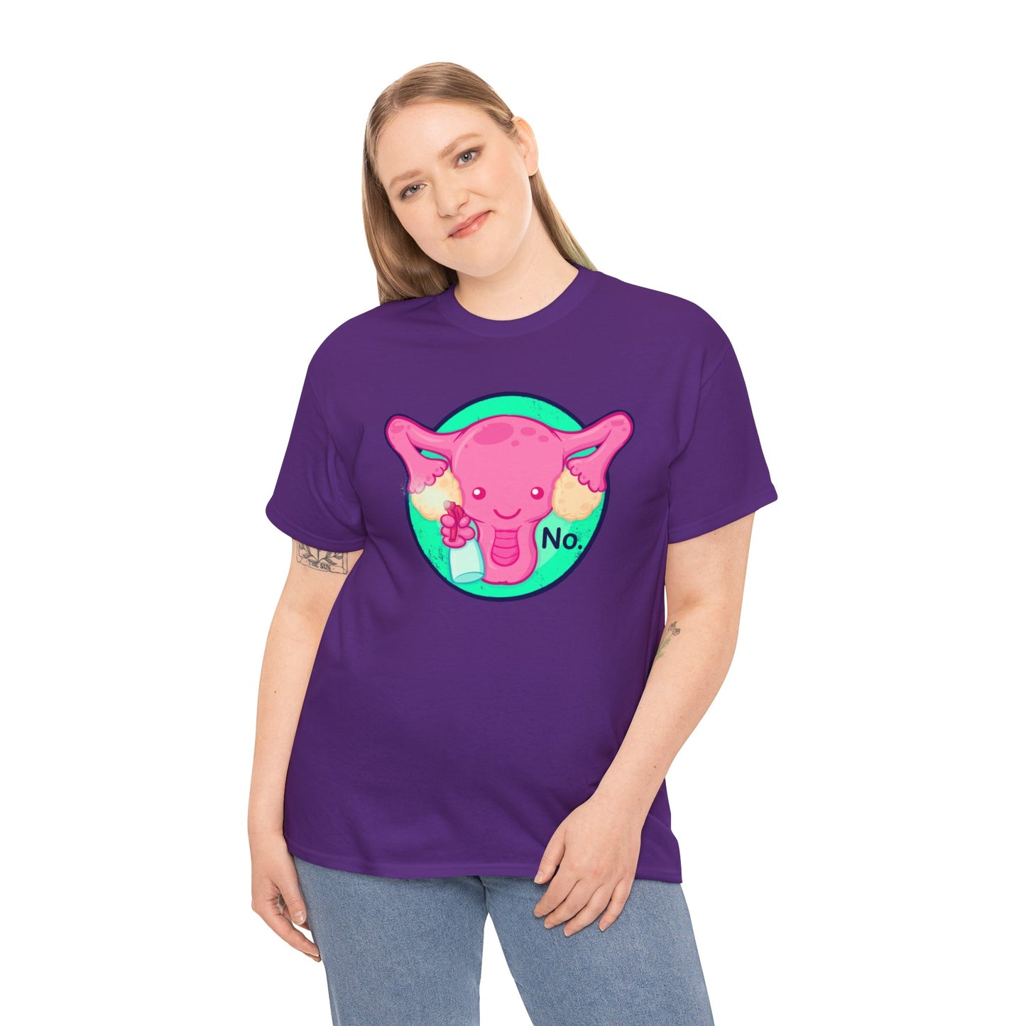Cuterus Unisex Heavy Cotton Tee