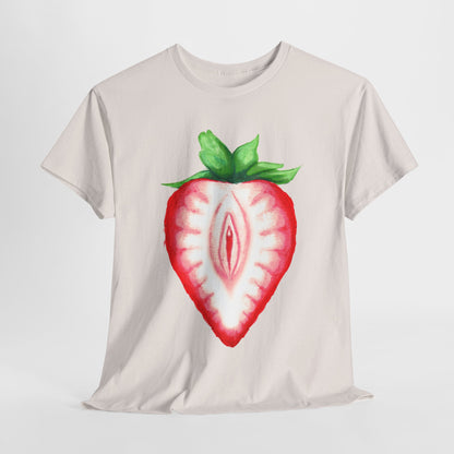 Juicy Strawberry Unisex Heavy Cotton Tee