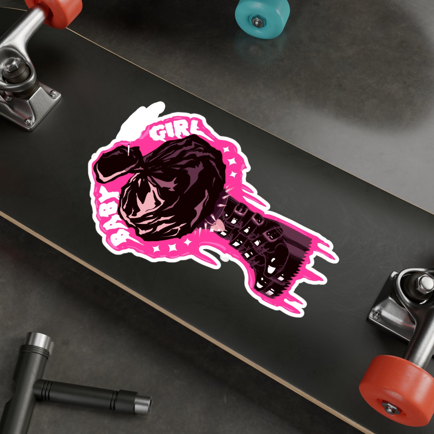 Trash Baby Kiss-Cut Vinyl Decal